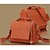 cheap Crossbody Bags-Women&#039;s Contrast Color PU Leather Tote/Crossbody Bag