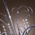abordables Lustres-1 lumière qingming® 80 cm (31 pouces) lustre en cristal tissu métallique style bougie chrome moderne contemporain 110-120v / 220-240v