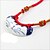 abordables Collares-Gato de cerámica Vintage Necklace