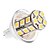 baratos Lâmpadas-5W GU4(MR11) Lâmpadas Espiga MR11 27 SMD 5050 420 lm Branco Quente / Branco Frio DC 12 V