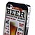 preiswerte Hüllen/Covers für iPhone-Bier Stil Protective zurück Fall für iPhone 4/4S