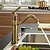 preiswerte Drehbar-Antiker Messing-Küchenhahn, an Deck montierter Standardauslauf Einhebel-Einloch-Küchenhähne mit Warm- und Kaltschalter und Ventil