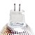 halpa Lamput-GU5,3(MR16) LED-maissilamput MR16 120 ledit SMD 3528 Neutraali valkoinen 420lm 6000KK DC 12V