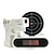 baratos Relógios Despertadores-Relógio Alarme Digital de Disparo Laser (4xAA)
