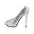 cheap Women&#039;s Shoes-Women&#039;s Wedding Shoes Heels/Peep Toe Heels Wedding Black/Silver/Gold