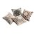 abordables Taies d&#039;Oreiller-Coton/Lin Housse de coussin , Floral Rustique