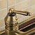 cheap Rotatable-Antique Brass Kitchen Faucet,Deck Mounted Standard Spout Single Handle One Hole Kitchen Taps with Hot and Cold Switch and Valve