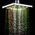 halpa LED-suihkupäät-Nykyaikainen Sadesuihku Kromi Ominaisuus - Sadesuihku LED, Suihkupää