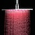 Χαμηλού Κόστους Κεφαλές Ντους-11 ιντσών LED Ορειχάλκινη Κεφαλή Ντουζ που Αλλάζει Χρώμα