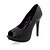 cheap Women&#039;s Shoes-Women&#039;s Wedding Shoes Heels/Peep Toe Heels Wedding Black/Silver/Gold