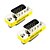 billige Andre reservedele-VGA 15pin Mand til Kvinde Adapter (Silver &amp; Yellow, 2 PCS)