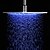 voordelige Led-douchekopppen-Hedendaagse Regendouche Chroom Kenmerk - Regenval / LED, Douchekop