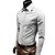 billiga T-tröjor och skjortor-Mäns Billiga Mode Candy Color Fritid skjorta (blandade färger och storlekar)