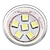 levne Žárovky-daiwl MR11 1 w 6x5050 smd 80-100lm 6000-6500k přirozené bílé světlo LED Spot žárovky (12V)