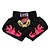 cheap Boxing &amp; Martial Arts-Black Rayon Embroidery Boxer Shorts(Assorted Sizes)