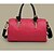 cheap Handbag &amp; Totes-Women&#039;s Vintage PU Leather Contrast Color Tote/Crossbody Bag
