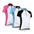 お買い得  Женская велосипедная одежда-Women&#039;s Long Sleeves Bike Jersey Black Blue Pink