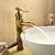 halpa Klassinen-Kylpyhuone Sink hana - Vesiputous Antiikkimessinki Pesuallas Yksi reikä / Yksi kahva yksi reikäBath Taps