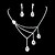 levne Sady šperků-Dámské Průsvitné Sady šperků Náušnice Šperky Pro Párty Zvláštní příležitosti Výročí Narozeniny Dar / Náhrdelníky