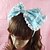 cheap Lolita Accessories-Lolita Jewelry Sweet Lolita Dress Princess Headwear Women&#039;s Red / Blue / Pink Lolita Accessories Solid Colored Bowknot Headpiece Cotton Halloween Costumes