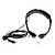 abordables Talkie-walkie-Casque de communication avec la gorge à l&#039;oreille des écouteurs design spécial pour talkie-walkie