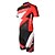 baratos Conjuntos de Roupa de Homem-SPAKCT Homens Manga Curta Camisa com Shorts para Ciclismo - Vermelho Moto Shorts Camisa/Roupas Para Esporte Conjuntos de Roupas, Tapete
