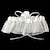 billige Wedding Garters-Satin / Tulle Classic Wedding Garter 617 Flower Garters