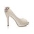 cheap Women&#039;s Shoes-Spring Summer Fall Platform Leatherette Dress Stiletto Heel Bowknot Sequin Black Gold
