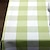 abordables Nappes-Solide table en tissu à carreaux Couleur