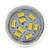 olcso LED-es szpotlámpák-2 W LED szpotlámpák 200 lm GU4(MR11) MR11 9 LED gyöngyök SMD 5730 Meleg fehér 12 V