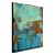 levne Abstraktní malby-Hang-malované olejomalba Ručně malované - Abstraktní Klasické tradiční Obsahovat vnitřní rám / Reprodukce plátna