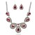 billiga Smyckeset-vackert legering med strass smycken set, inklusive halsband och örhängen