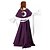 cheap Anime Costumes-Inspired by Tsubasa Princess Tomoyo Anime Cosplay Costumes Cosplay Suits / Kimono Patchwork Long Sleeve Coat / Skirt / Shawl For Women&#039;s