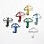 Χαμηλού Κόστους Γραφείο Αναλώσιμα &amp; Διακόσμηση-στυλ ομπρέλας πολύχρωμα συνδετήρες (τυχαία χρώμα, 10-pack)
