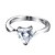 voordelige Ringen-Fashion Platinum Plated Crystal Ringen