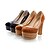 cheap Women&#039;s Shoes-Elegant Suede / Leatherette Chunky Heel Pumps With Split Joint Party/Evening Shoes (More Colors)