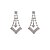 abordables Parures de Bijoux-merveilleuse strass tchèque avec un alliage de mariage nuptiale collier plaqué et mis des bijoux boucles d&#039;oreilles