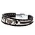 cheap Men&#039;s Bracelets-Women&#039;s Charm Bracelet Leather Bracelet - Leather Bracelet Jewelry Silver / Black For Sports