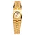 cheap Watches-Women&#039;s Fold-over Fashion Watch Gold Wrist Watch - Black / Gold Gold