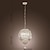 voordelige Plafondlichten en fans-PARK - Kroonluchter van Kristal met 1 Lamp
