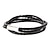 cheap Bracelets &amp; Bangles-Men&#039;s Leather Bracelet Layered Twisted Fashion Leather Bracelet Jewelry Black / White / Red / Brown For Gift Daily