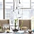 billige Klyngedesign-4-lys 40 cm mini stil anheng lys metall glass klynge elektroplettert natur inspirert / elegant og moderne / retro 110-120v / 220-240v