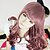 halpa Halloween peruukit-Söpö Lolita Cosplay-Peruukit Naisten 26 inch Heat Resistant Fiber Punainen Anime peruukki