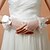 cheap Party Gloves-Lace / Net Wrist Length Glove Bridal Gloves / Party / Evening Gloves With Rhinestone / Bowknot
