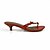 cheap Women&#039;s Shoes-Chic Leatherette Kitten Heel Flip Flops Party / Evening Shoes
