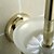 זול אביזרים לאמבטיה-Ti-PVD Wall Mount Toilet Brush Holder(1018-J-80-4)