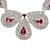 cheap Jewelry Sets-Beautiful Alloy With Rhinestones Jewelry Set,Including Necklace And Earrings