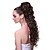 cheap Hair Pieces-Ponytails Wavy Synthetic Hair 100% kanekalon hair 20 inch Hair Extension Clip In / On