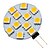 abordables Ampoules LED double broche-G4 Spot LED 12 SMD 5050 70 lm Blanc Chaud 2700K K DC 12 V