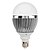 billige Elpærer-LED-globepærer 6000 lm E26 / E27 G60 15 LED Perler Højeffekts-LED Naturlig hvid 85-265 V